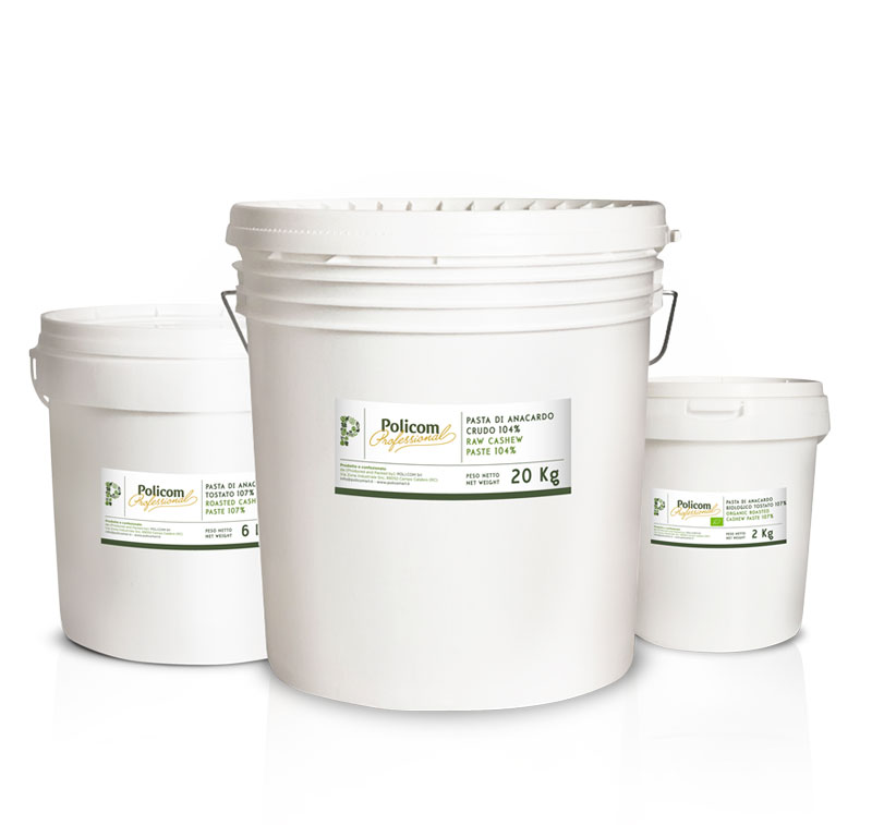 Pure raw nut pastes (104%)